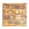Hello Honey® 20" Carved Natural Mango Wood Shelf
